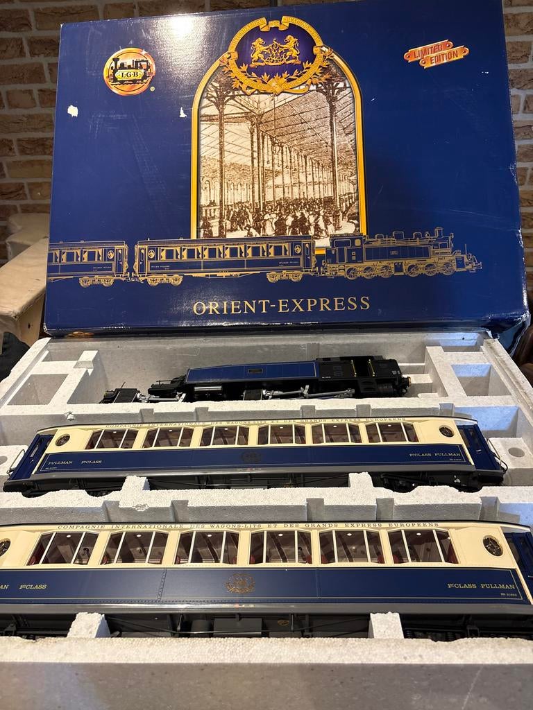 LGB Orient-Express Treinset Limited Edition, Hobby en Vrije tijd, Overige merken, Treinset, Gelijkstroom, Ophalen of Verzenden
