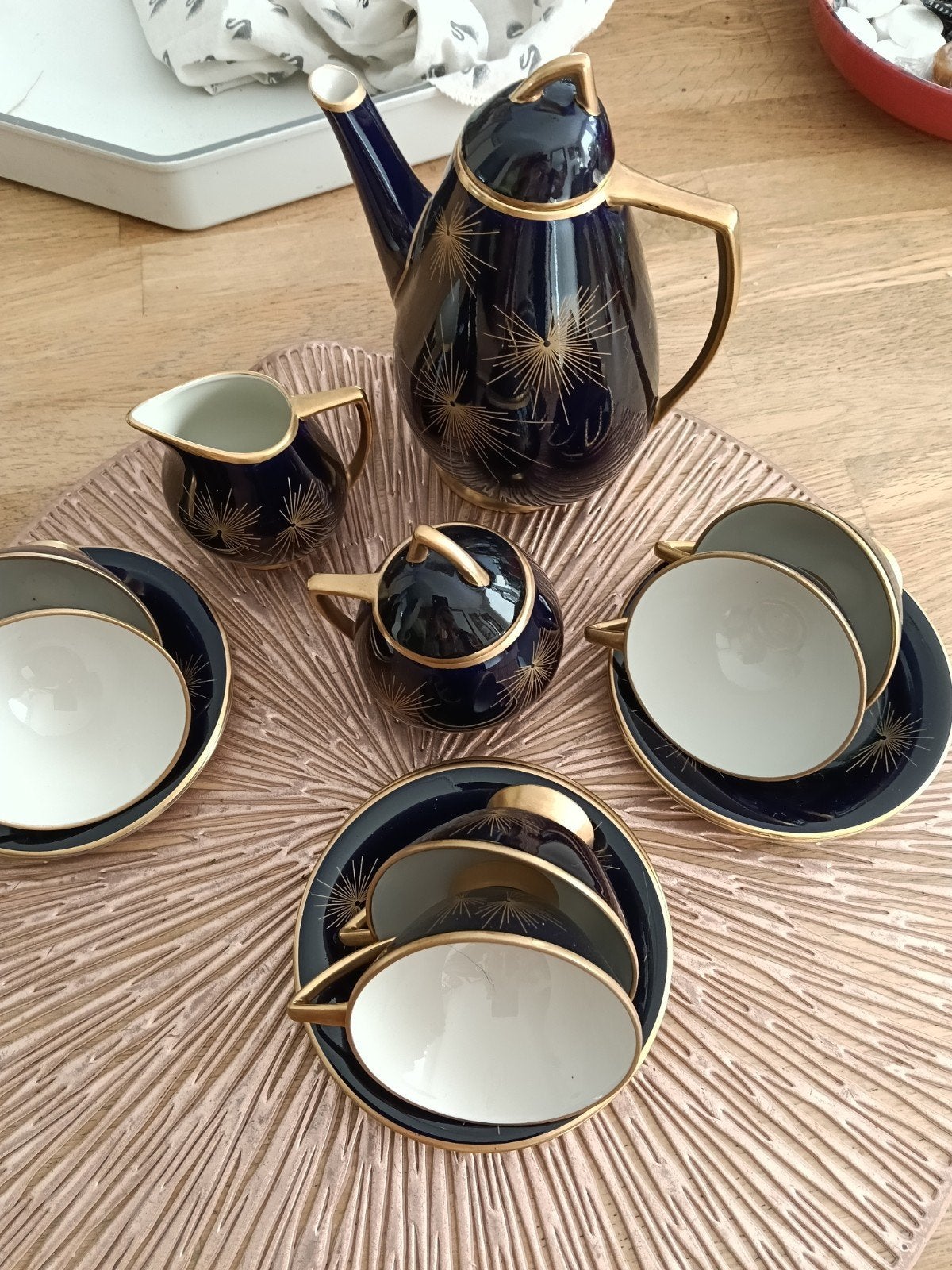 Bavaria Kobalt porcelain. Complete set., Ophalen of Verzenden