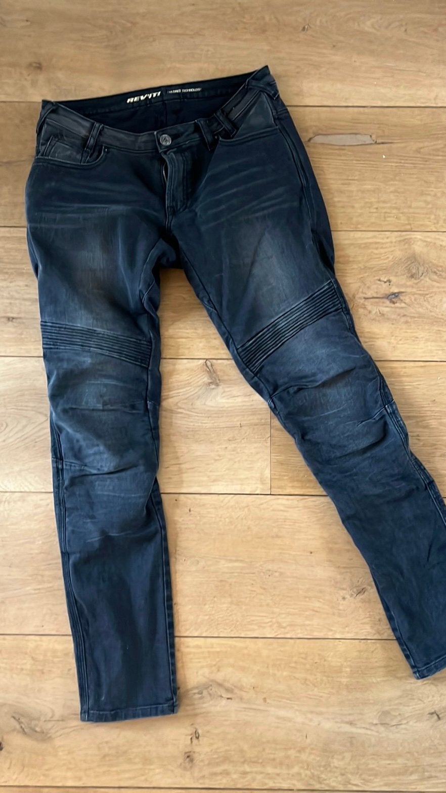 Rev'it Jeans Moto Ladies TF - Dames Motorbroek - W29 / L32, Motoren, Ophalen of Verzenden, Tweedehands, Dames, Broek | textiel