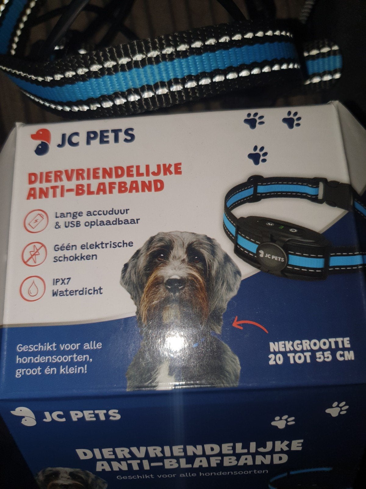 anti blafband voor grote hond, Ophalen of Verzenden, Zo goed als nieuw, Halsband