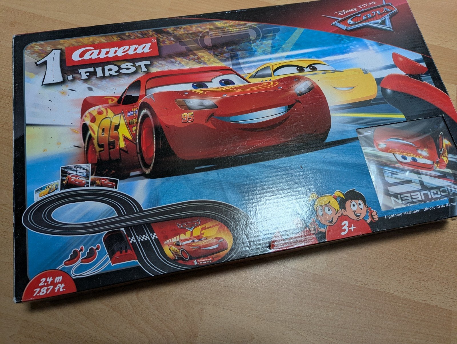 first Carrera racebaan Cars, Kinderen en Baby's, Speelgoed | Racebanen, Ophalen, Gebruikt, Elektrisch, Carrera