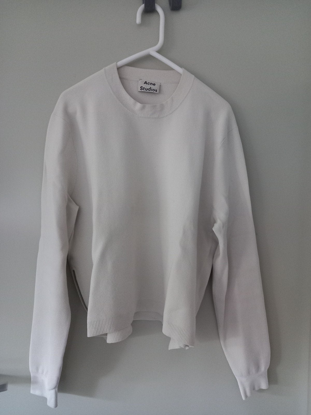 Acne Studios trui viscose nylon, Maat 38/40 (M), Acne Studios, Verzenden, Wit