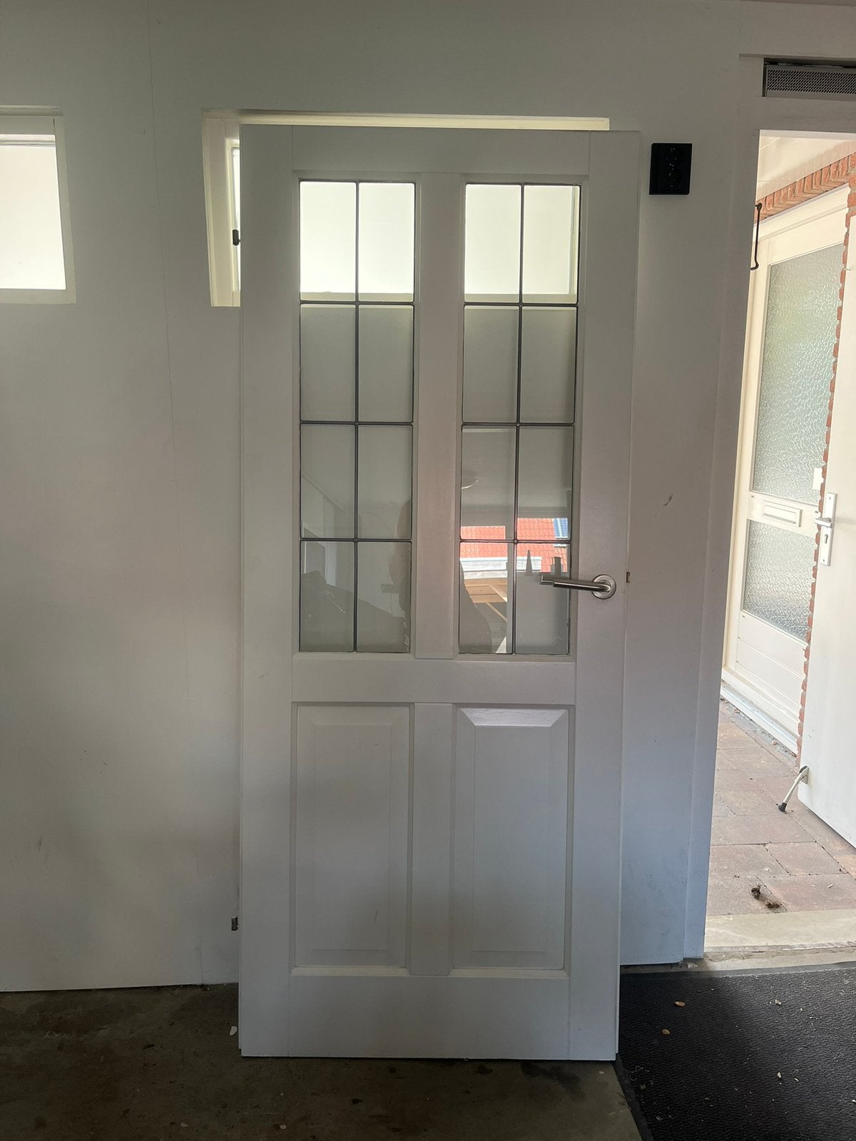 Deur 84x201, Doe-het-zelf en Verbouw, Ophalen, Gebruikt, 80 tot 100 cm, Binnendeur
