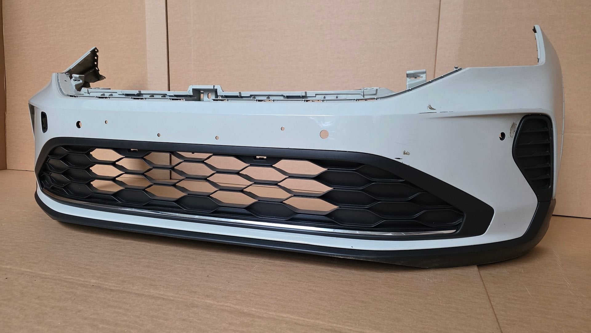 Voorbumper VW Taigo Origineel 2G7807221C PDC L A7A Bumper, Gebruikt, -, Ophalen of Verzenden, Bumper