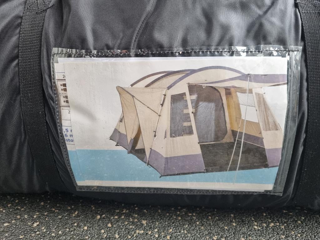 BaseCamp Mendoza IV tent, Caravans en Kamperen, Tenten, Ophalen, Nieuw, Tot en met 4