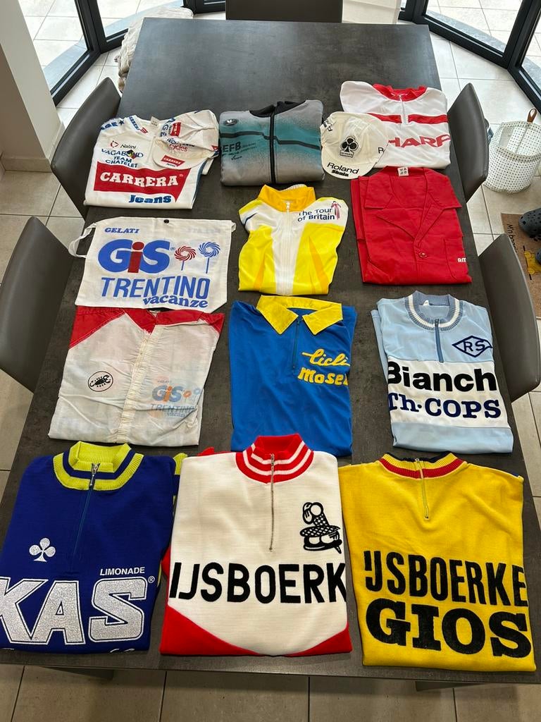 Lot retro fietstruien, Ophalen of Verzenden, Zo goed als nieuw, Kleding