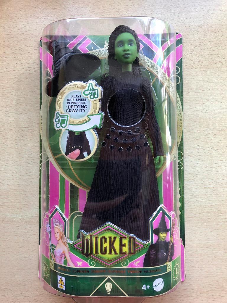 Elphaba Thropp Wicked Mattel misprint, Ophalen, Nieuw, Pop