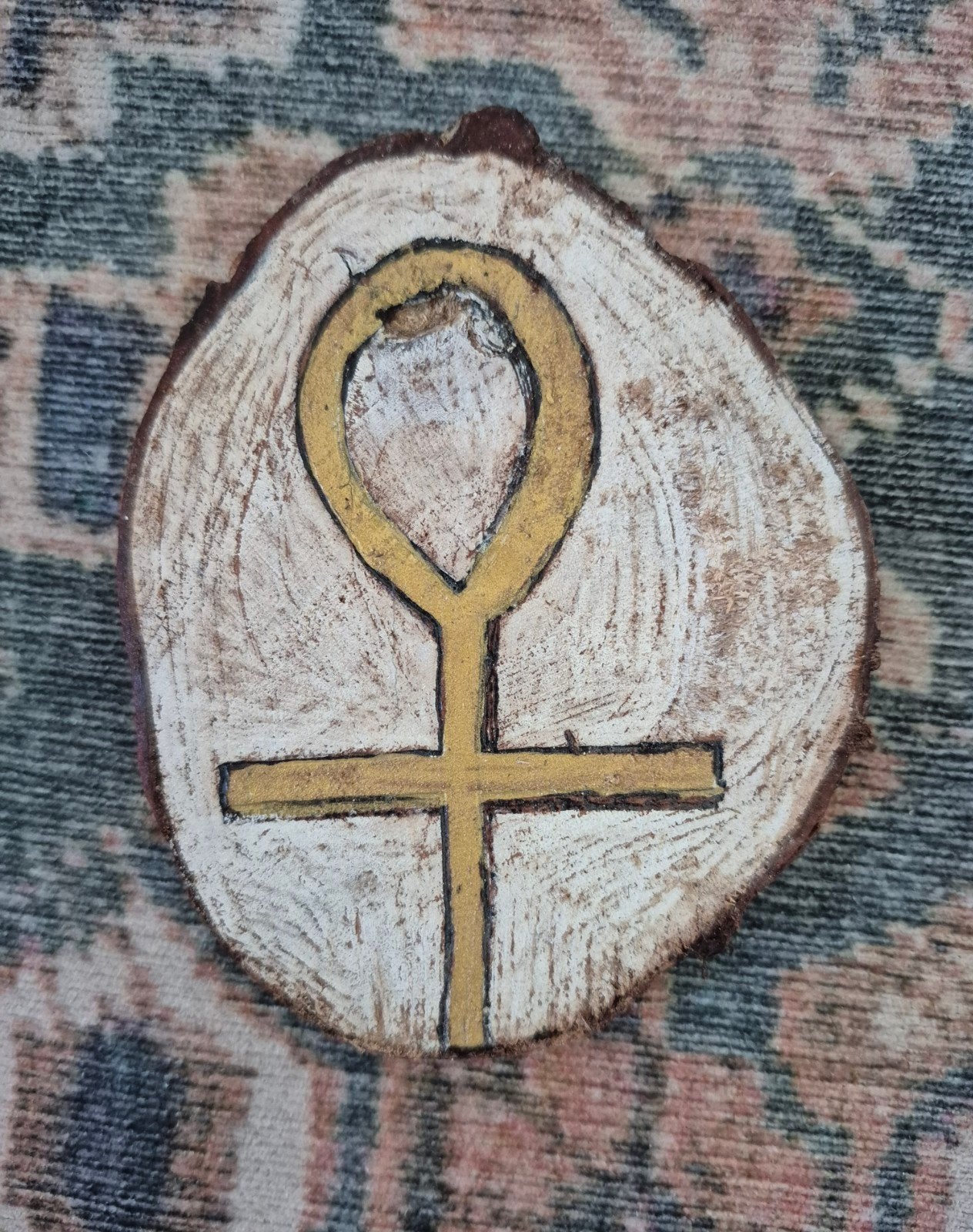 Gratis Ankh op hout, Ophalen of Verzenden, Zo goed als nieuw, Tarot of Kaarten leggen, Overige typen