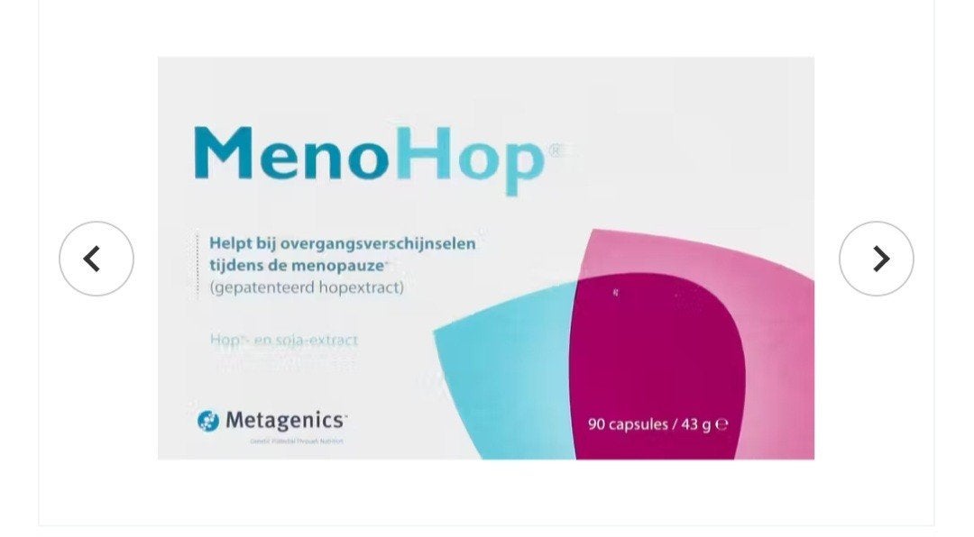 Menohop 50 capsules, Ophalen of Verzenden, Nieuw, Overige typen