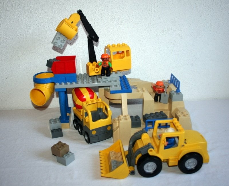 Duplo steengroeve set 5653 compleet, Gebruikt, Ophalen of Verzenden, Compleet, Duplo