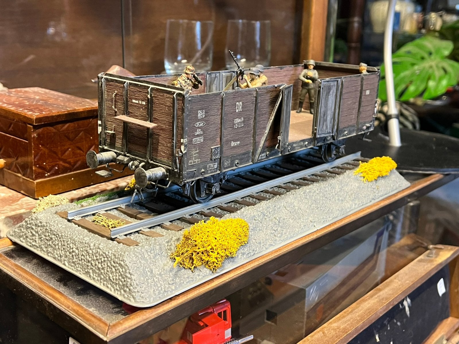 1/35 trein wagon WO2 duits, Ophalen, 1:35 tot 1:50, Nvt, Nvt
