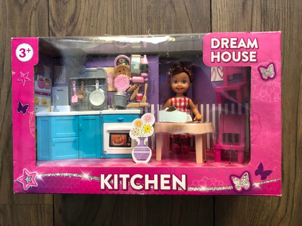 Speelgoed camper, keuken en popjes, Kinderen en Baby's, Speelgoed | Poppen, Ophalen of Verzenden, Nieuw, Overige typen