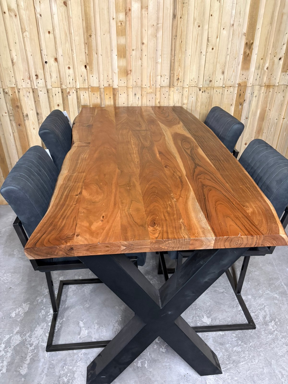 Complete bartafelset – bartafel + 4 barkrukken – NIEUW, Huis en Inrichting, Tafels | Eettafels, Ophalen, Nieuw, 50 tot 100 cm
