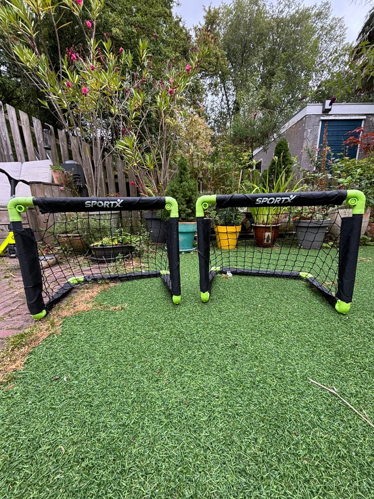 Kleine voetbal goaltjes, Maat XS of kleiner, Ophalen, Zo goed als nieuw, Bal