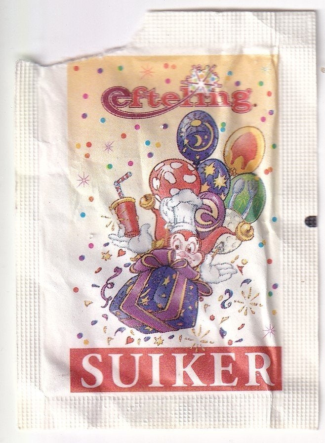 Een suikerzakje van de Efteling, Verzamelen, Ophalen of Verzenden