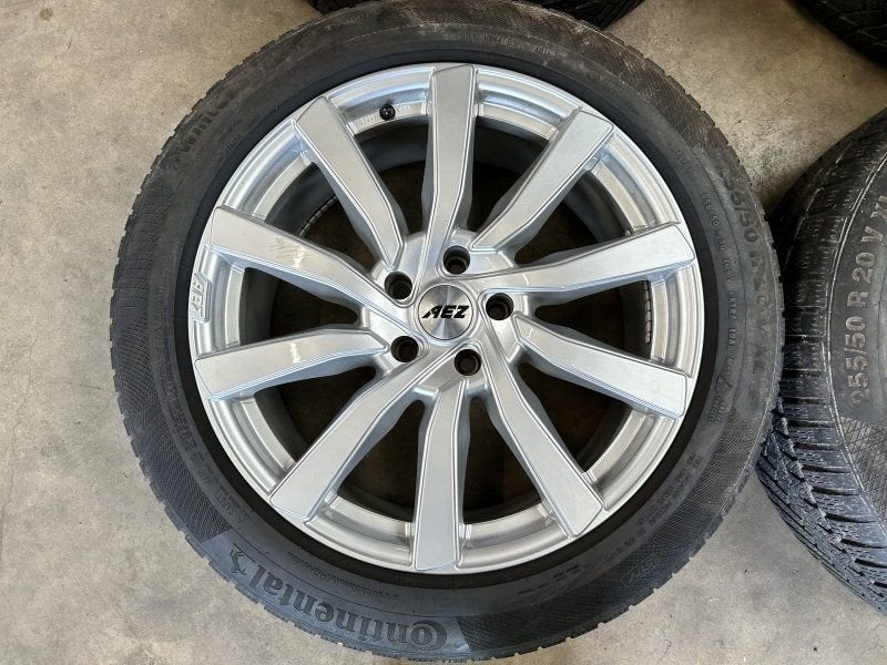 20 inch AEZ velgen + winterbanden Range Rover Sport, Auto-onderdelen, Gebruikt, 255 mm, -, -