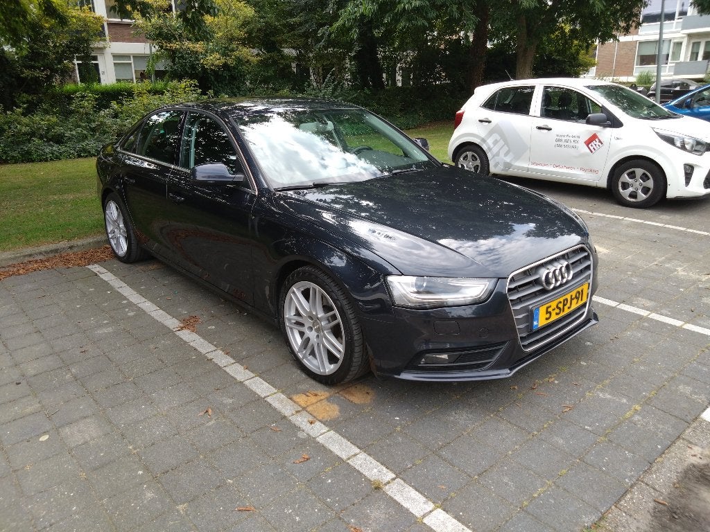 Audi A4 1.8TFSI 125KW 2013 Blauw, Auto's, Voorwielaandrijving, 4 cilinders, A4, Origineel Nederlands