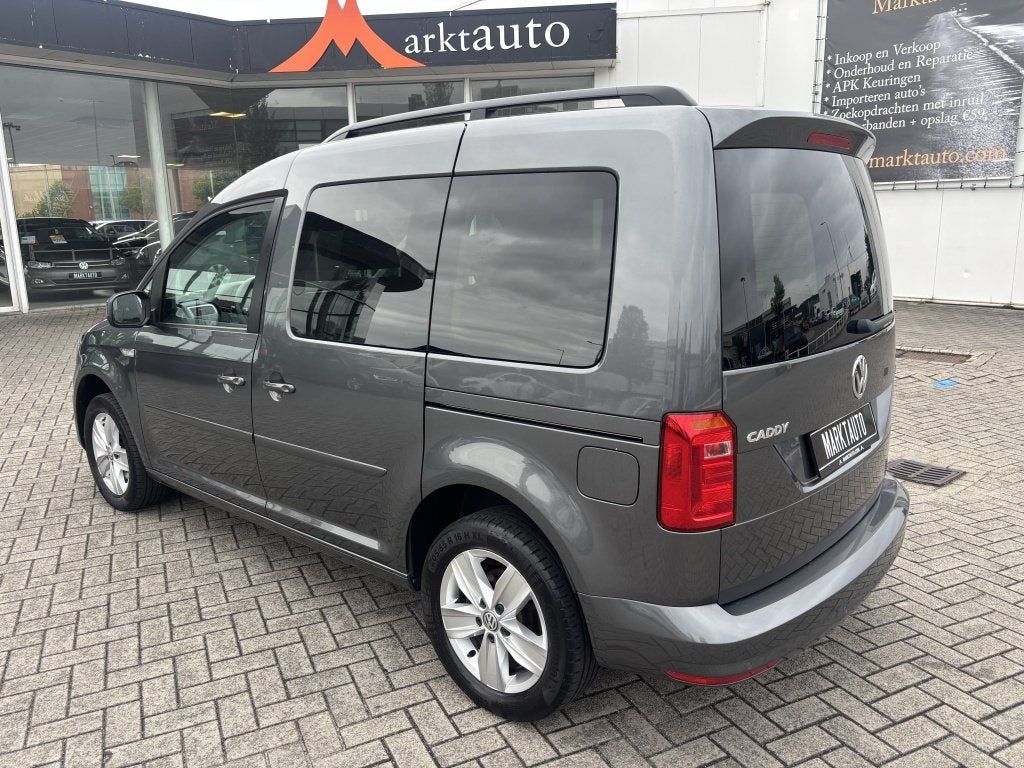 Volkswagen Caddy 1.4 TSI Trendline Cruise Climate Parkeersen, Auto's, Volkswagen, Stof, Gebruikt, 4 cilinders, 700 kg
