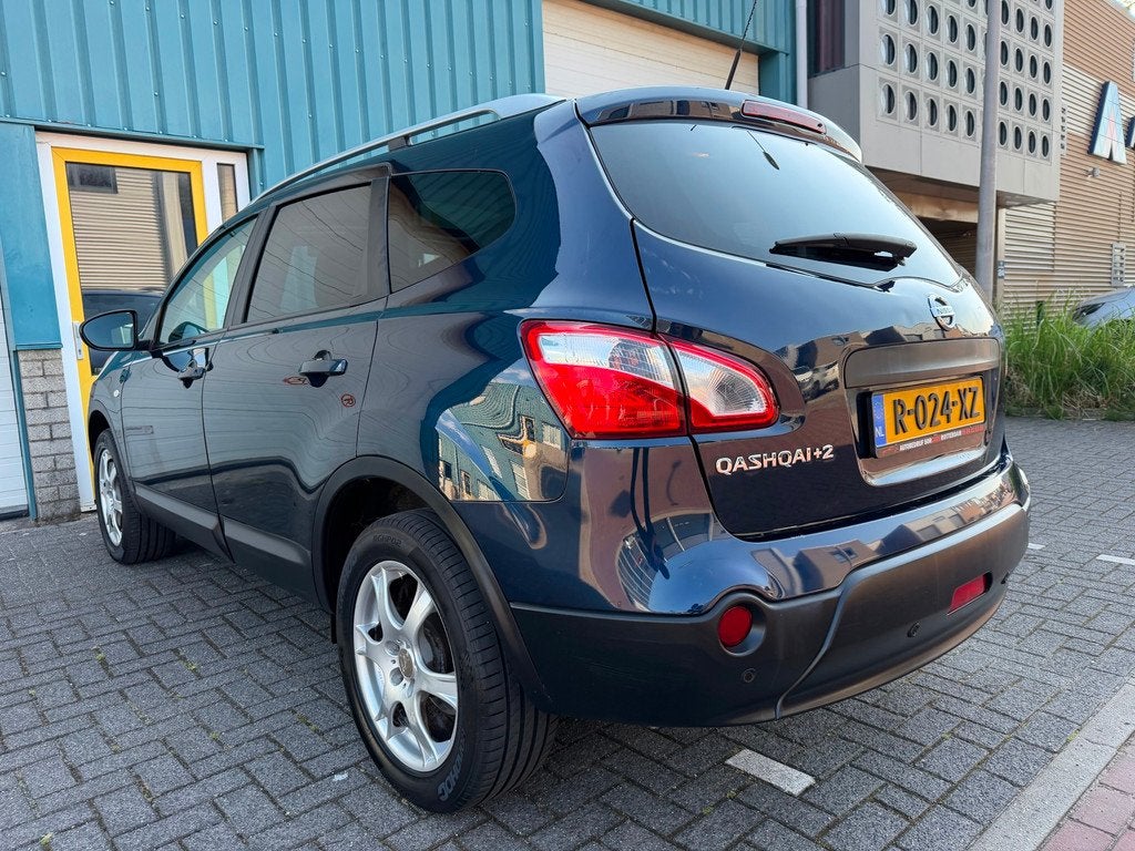 Nissan Qashqai +2 2.0 Optima 4WD/Automaat/7persoons/Pano/Nav, Auto's, Automaat, Euro 5, Gebruikt, 4 cilinders