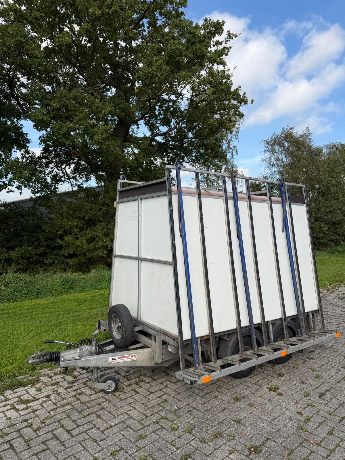 Glaskar/ glaswagen, platenkar met veel opbergruimte, Auto diversen, Ophalen, Gebruikt