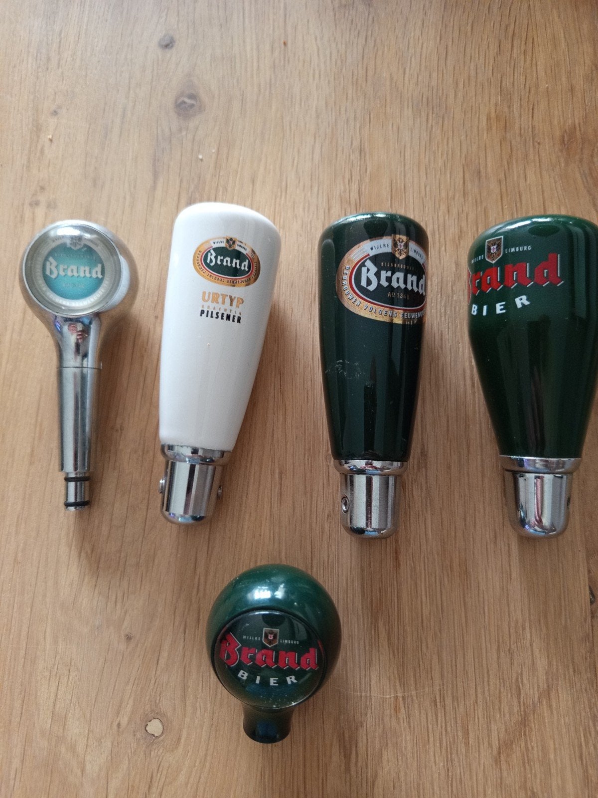 Brand Bier Taphendels en Taplenzen - Complete Set, Verzamelen, Ophalen of Verzenden, Gebruikt