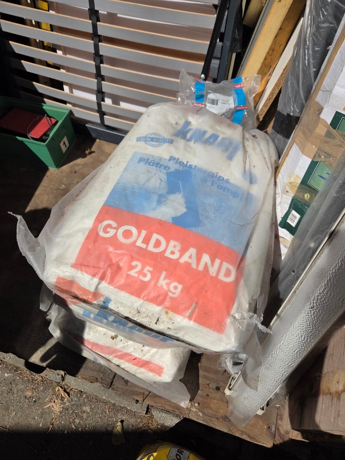 Knauf Goldband Gips (25 kg) - Gratis af te halen, Ophalen