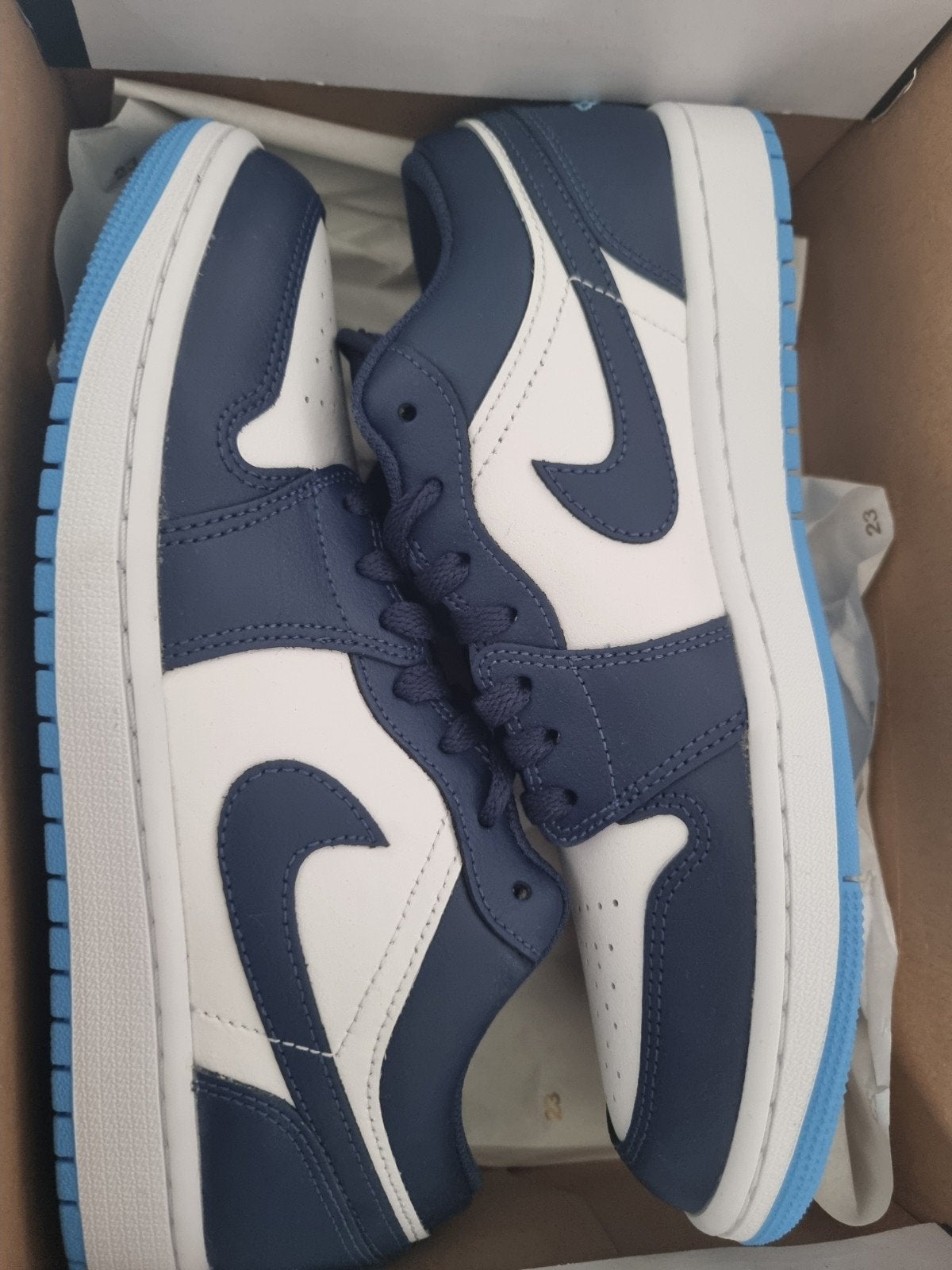 Air jordan 1 Low, midnight navy/university blue, Kleding | Heren, Schoenen, Ophalen, Blauw, Nieuw, Sneakers of Gympen
