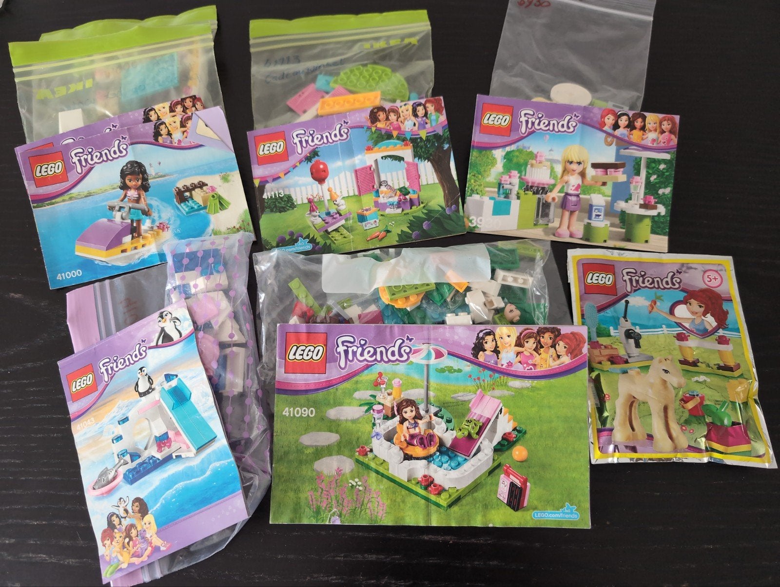 LEGO Friends Complete Sets - Diverse Collectie, Gebruikt, Inclusief instructies, Lego, Friends