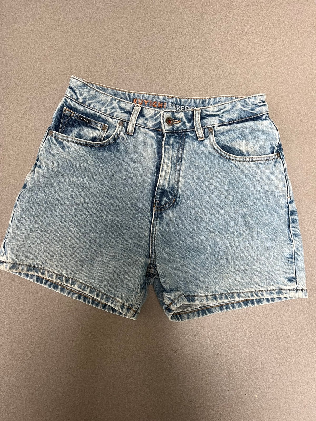 Korte spijkerbroek Kuyichi, Kleding | Dames, Spijkerbroeken en Jeans, Ophalen of Verzenden, Zo goed als nieuw, Blauw, W28 - W29 (confectie 36)