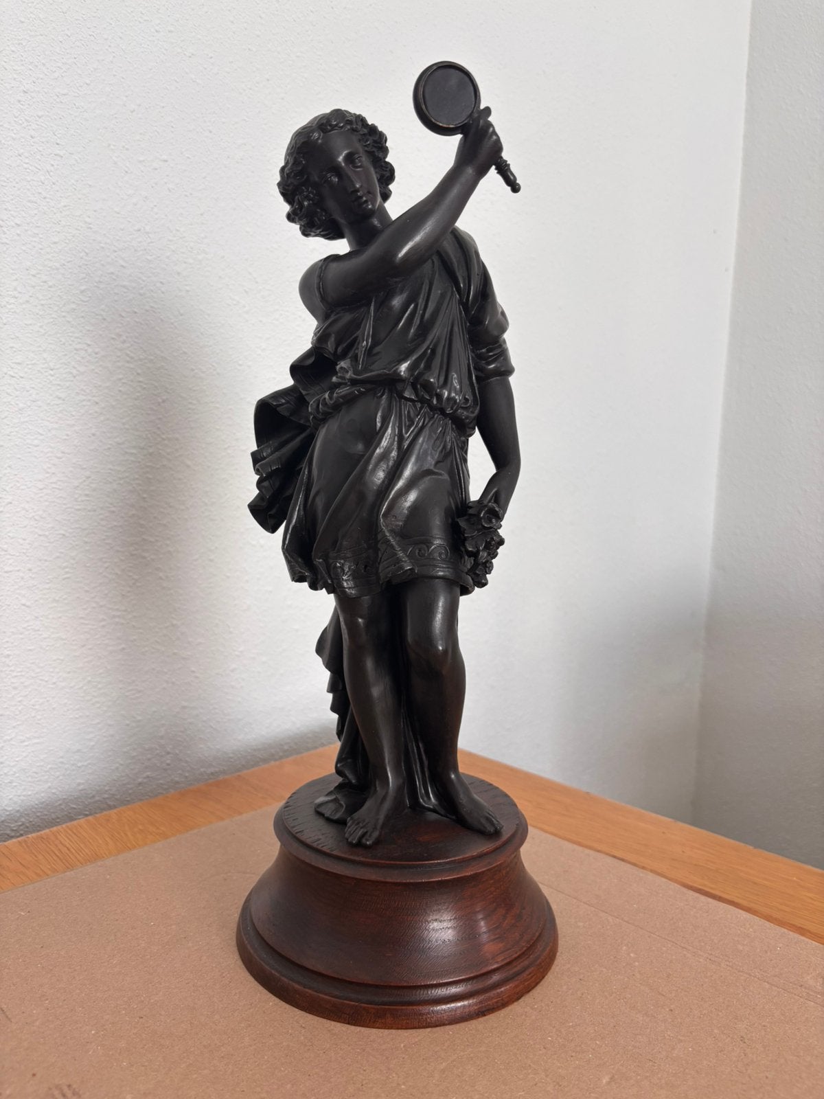Samak beeld van Narcissus, Ophalen of Verzenden, Europa, Beeld, 50 - 100 cm