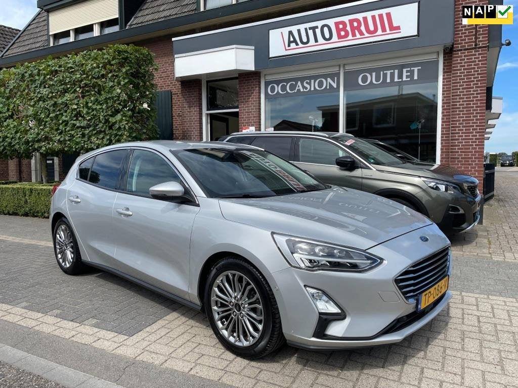 Ford Focus 1.0 EcoBoost Titanium Business.Nieuw Model NL-Aut, Gebruikt, Origineel Nederlands, Bedrijf, Handgeschakeld
