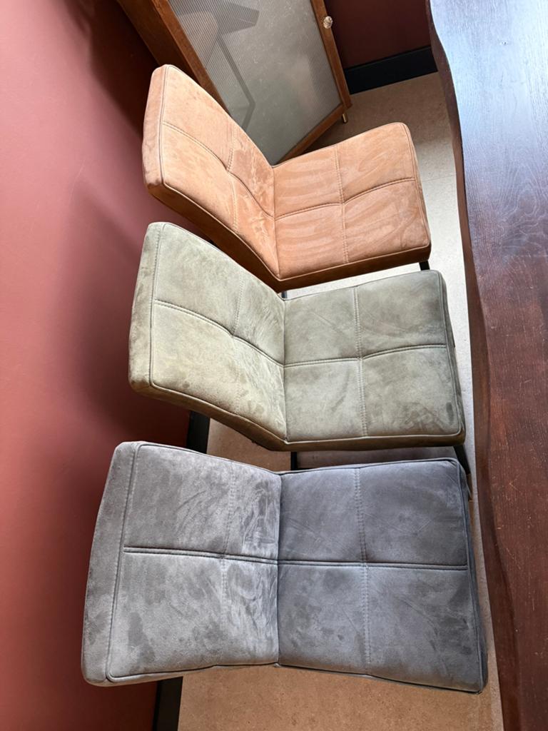 Eetkamer stoelen en bank, Ophalen, Gebruikt, Overige kleuren, Drie