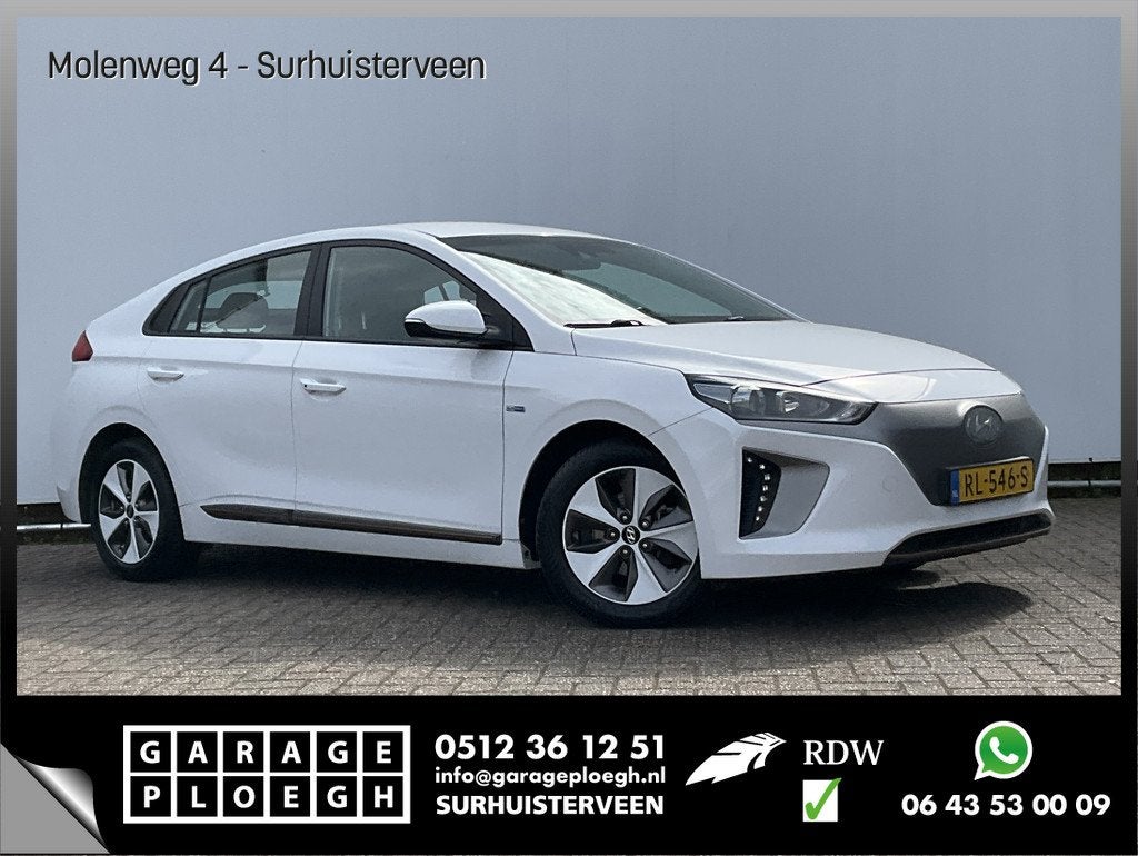 Hyundai IONIQ Comfort EV SOH 90% Adapt.Cruise 1Eig Navi/Cam, Auto's, Hyundai, Bedrijf, Te koop, IONIQ, ABS, Achteruitrijcamera