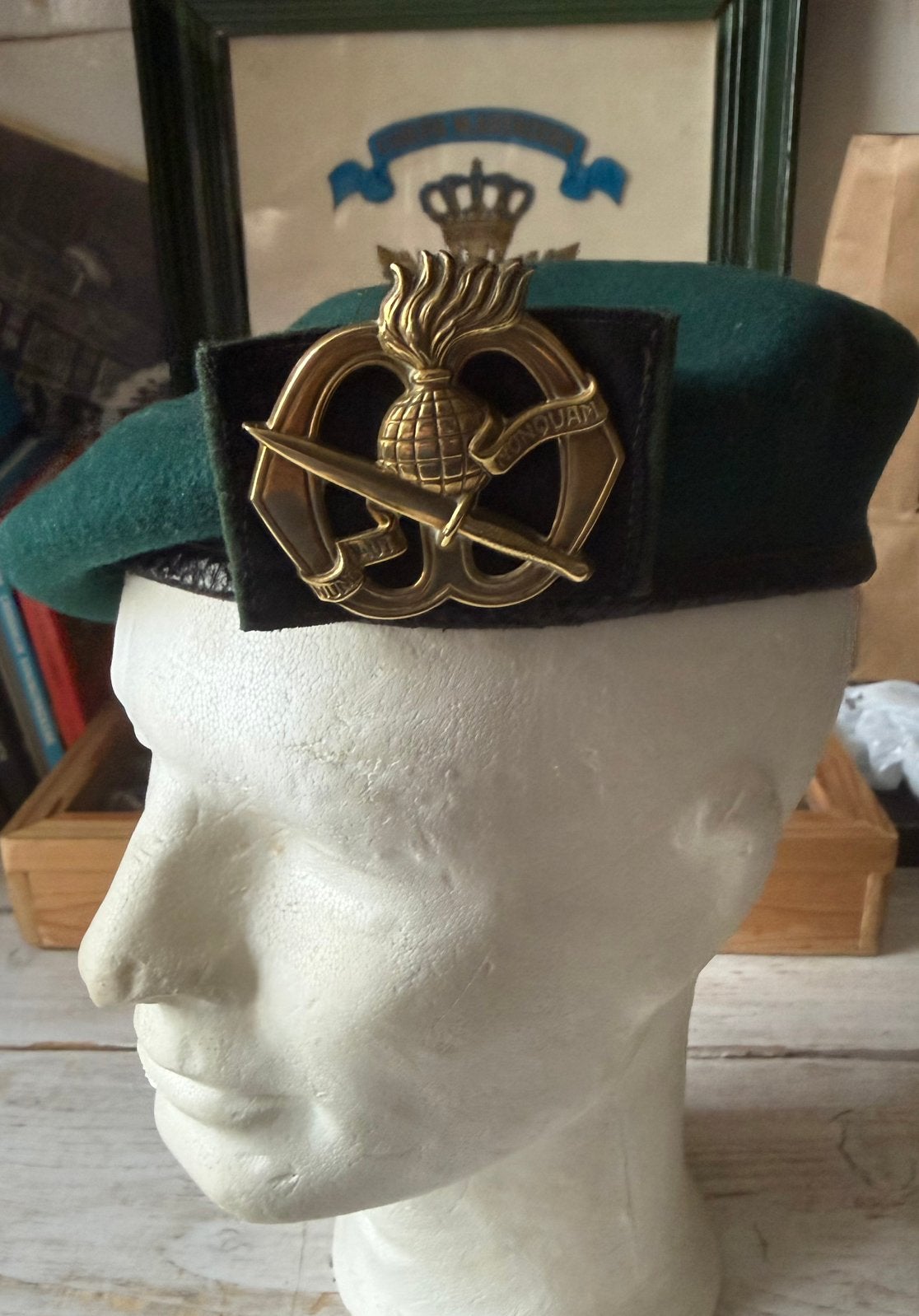KCT - Korps Commando Troepen Baret 1962, Verzenden, Landmacht, Nederland, Helm of Baret