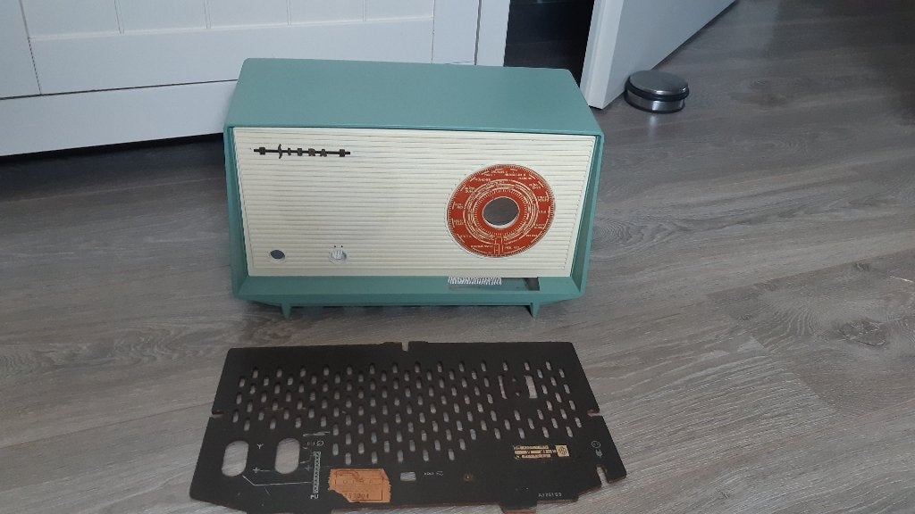 Kast en achterwand buizenradio Siera SA2021U, Ophalen of Verzenden