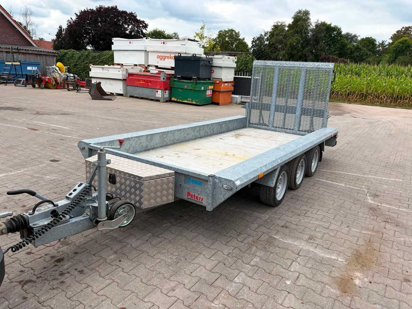 2023 Hapert INDIGO Machine Transporter met Oprijklep Aanhang, Gebruikt