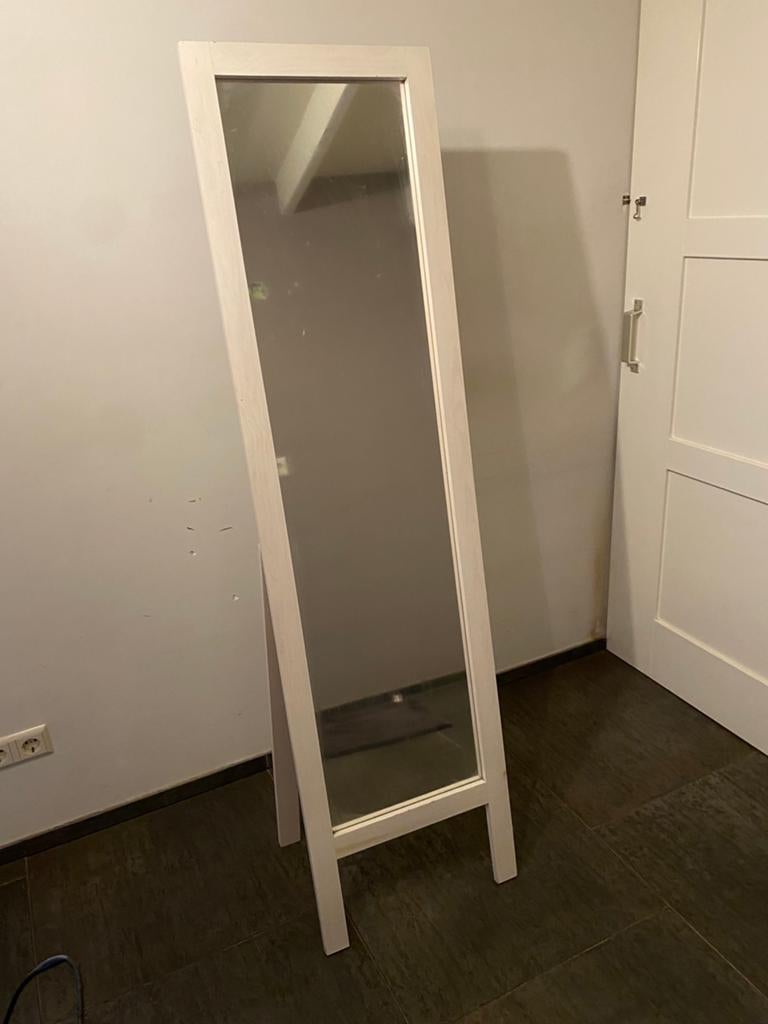 Staande passpiegel., Ophalen, Rechthoekig, Minder dan 50 cm, 150 tot 200 cm
