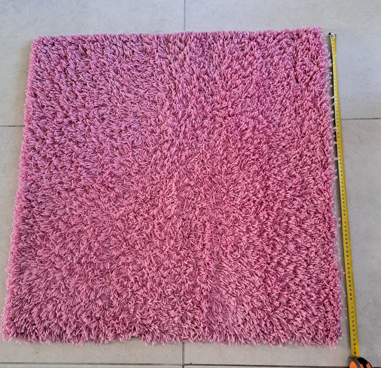 Z.g.a.n HAMPEN IKEA 80x80 cm vloerkleed, Huis en Inrichting, Stoffering | Tapijten en Kleden, Ophalen, 50 tot 100 cm, Vierkant