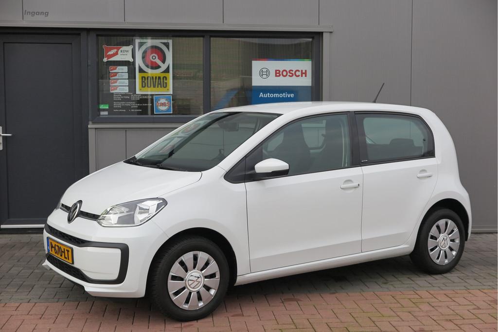 Volkswagen up! 1.0 49kw 66pk Active, Cruisecontrol , Stoelve, 12 maanden, Stof, Gebruikt, 4 stoelen
