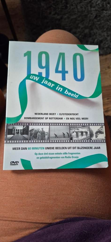 DVD 1940: Uw Jaar in Beeld - Nederland Bezet, Elfstedentocht, Alle leeftijden, Ophalen of Verzenden, Gebruikt, Politiek of Geschiedenis