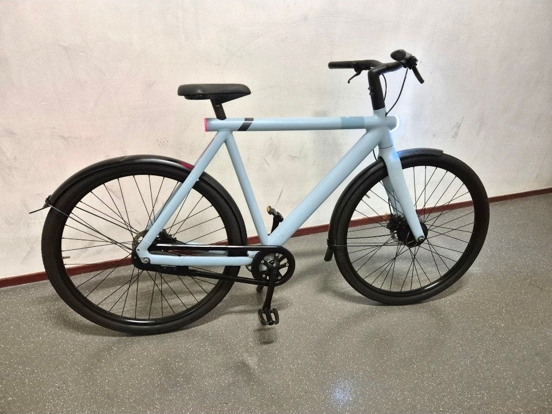 VanMoof S3 Light Blue – topstaat – Apple Find My, Gebruikt, Ophalen of Verzenden, Vanmoof, 55 tot 59 cm