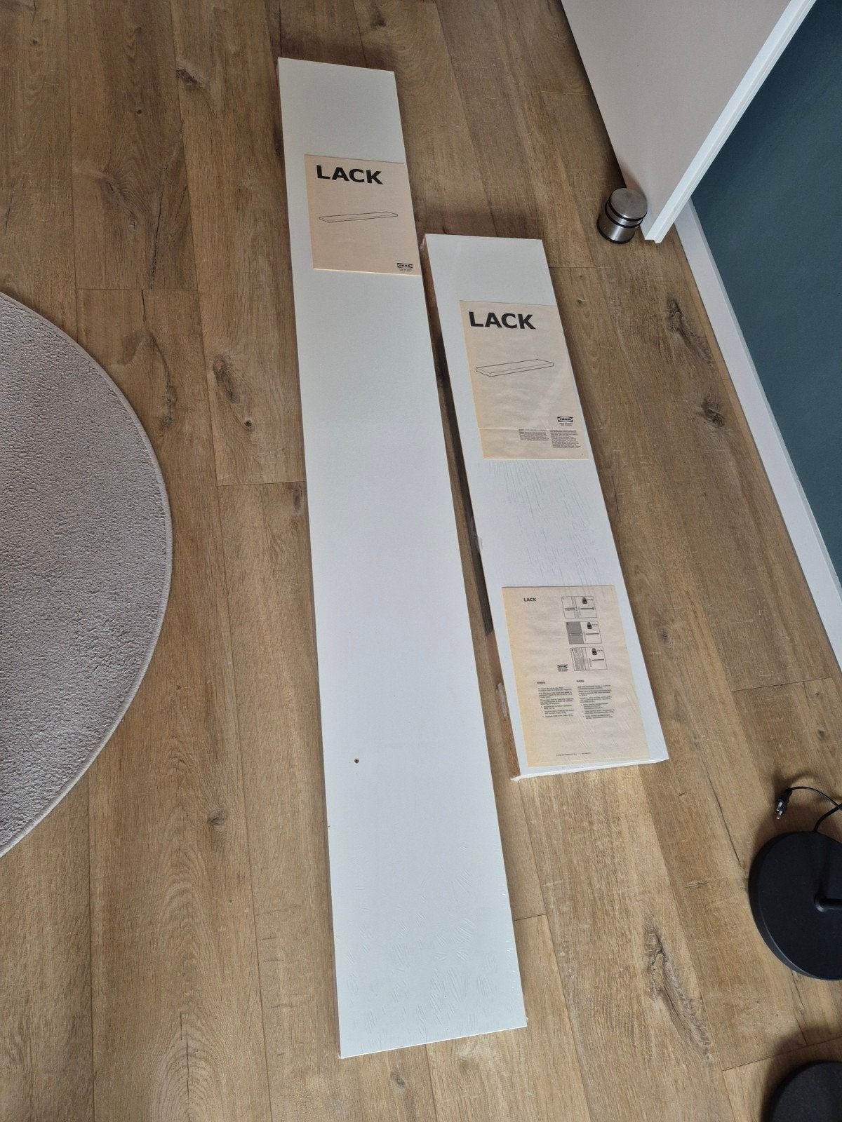 2 LACK planken wit NIEUW in verpakking, Ophalen, Nieuw