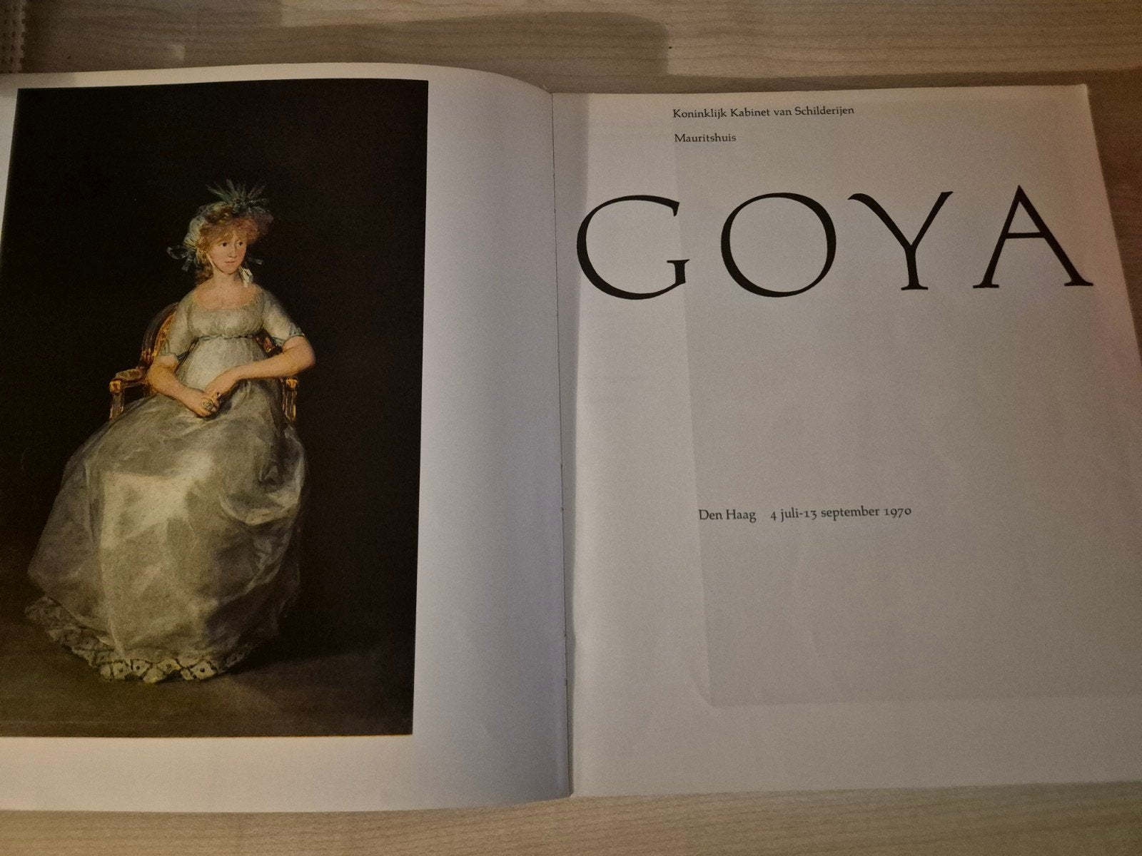 Zeldzame Vintage Kunstcatalogus 'GOYA' –Mauritshuis Den Haag, Boeken, Ophalen of Verzenden, Gelezen