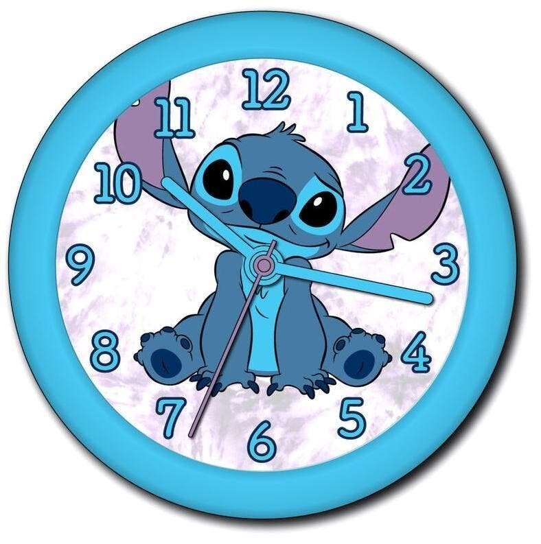 Stitch Wandklok - Disney Klok, Nieuw, Ophalen of Verzenden, Nvt, Nvt