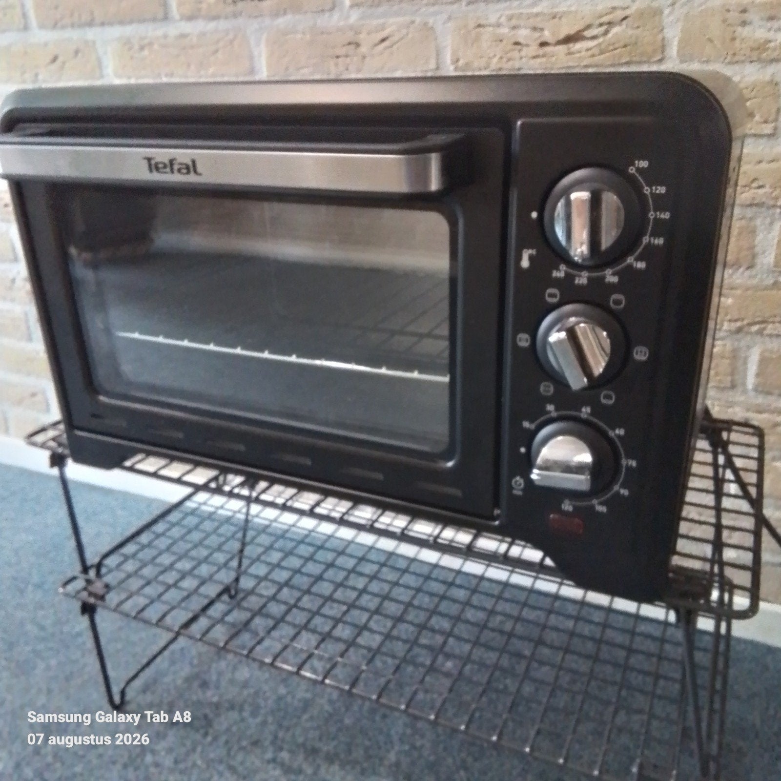 te koop tefal oven ook met hete lucht, Ophalen, Minder dan 45 cm