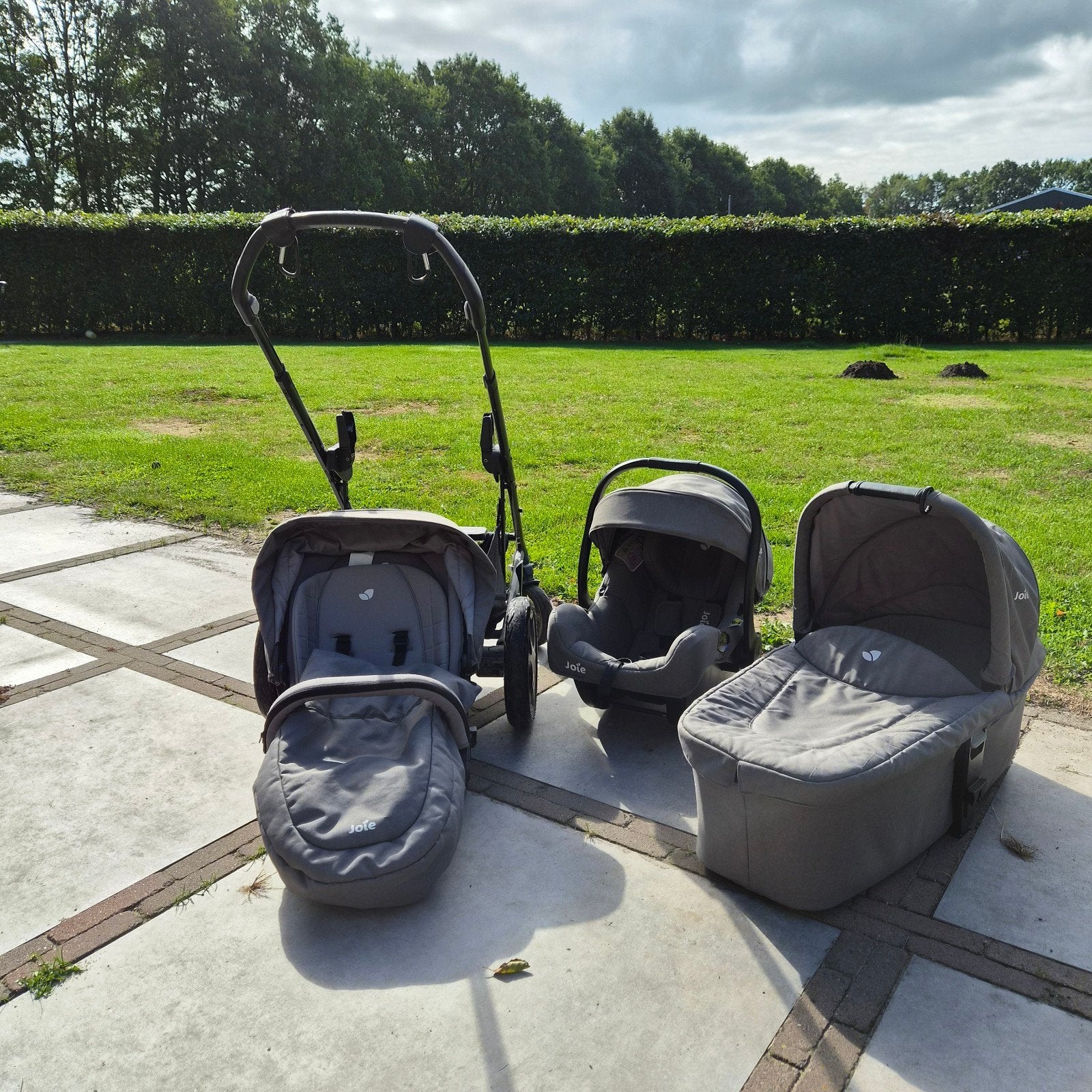 Joie kinderwagen 3 in 1, Overige merken, Ophalen of Verzenden, Zo goed als nieuw, Combiwagen