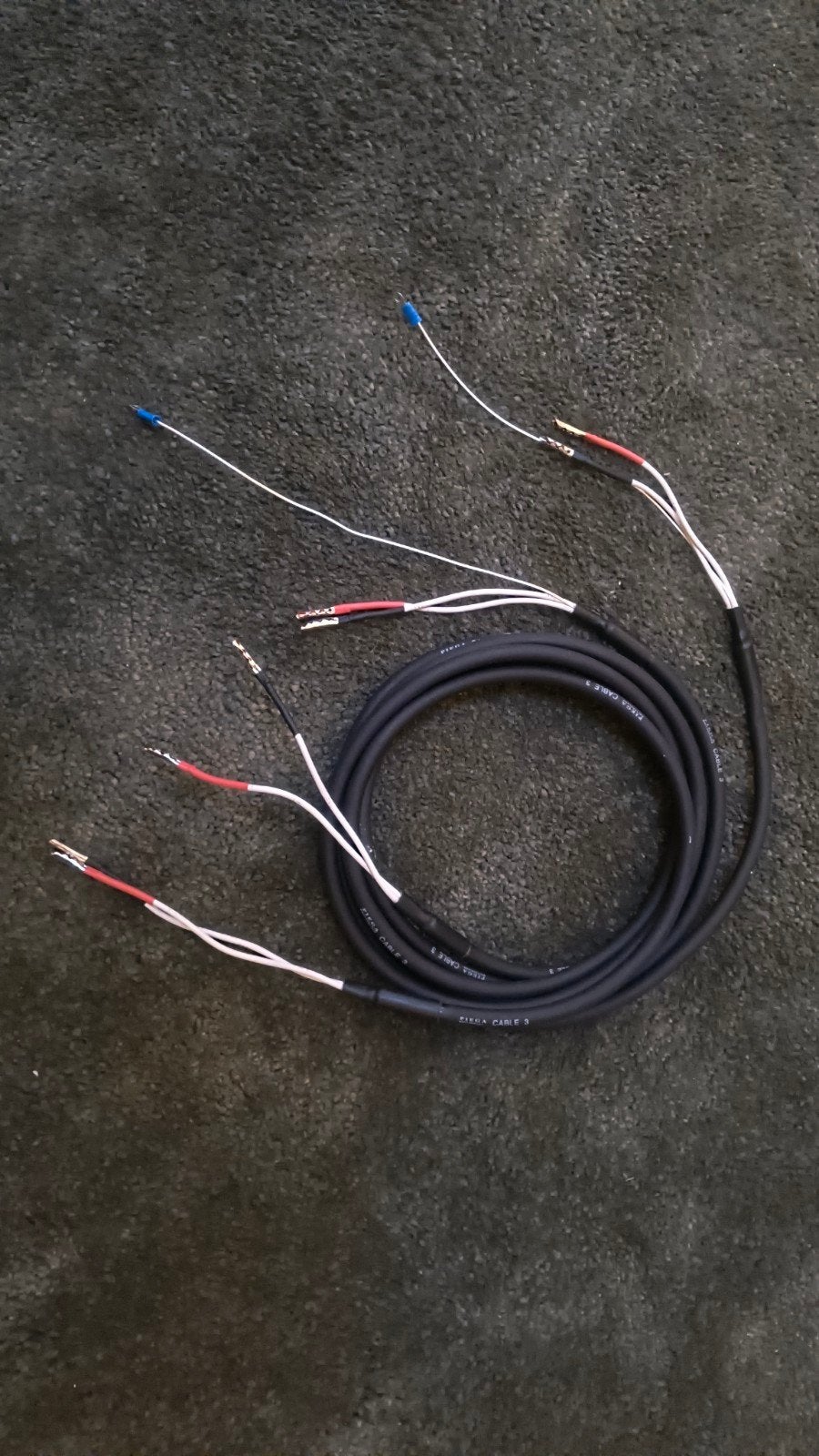 Piega OPUS 3 CABLE 3 luidspreker kabel ca. 2 x 2.6 mtr, Audio, Tv en Foto, Ophalen of Verzenden