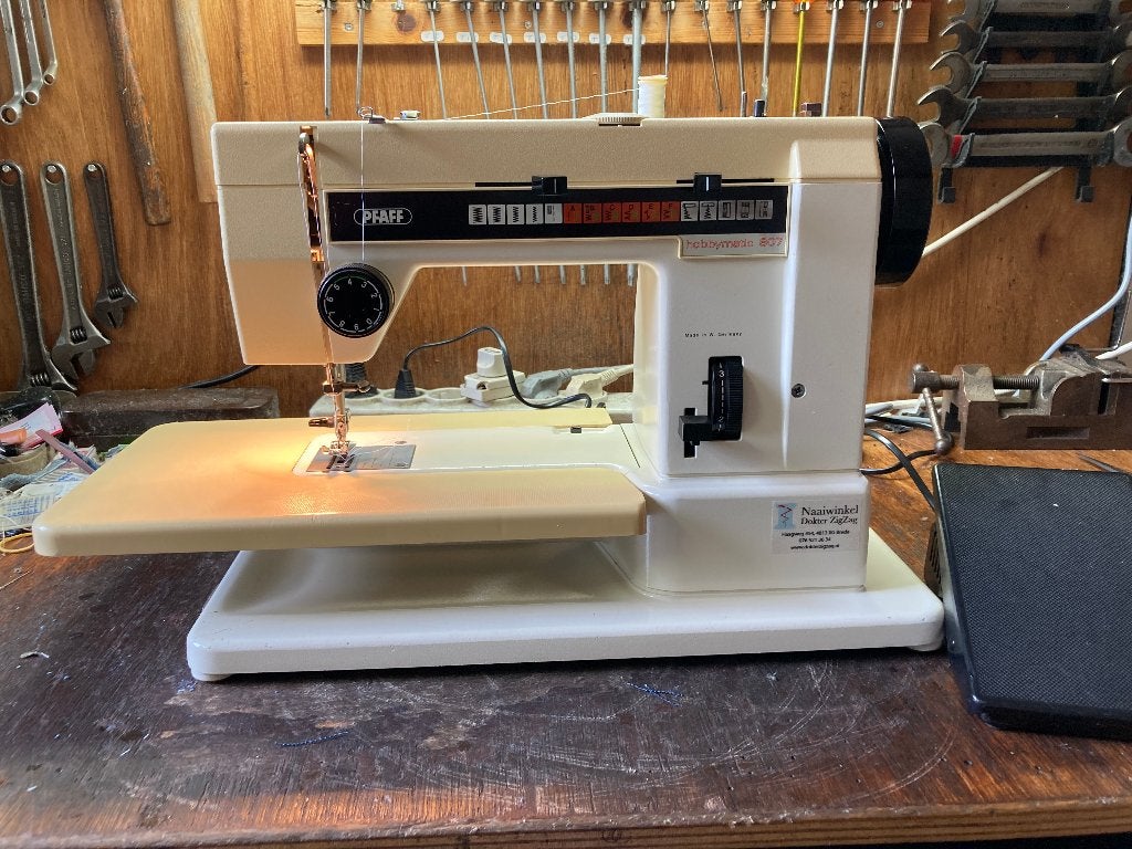 Pfaff Hobbymatic 807 - kwaliteitsmachine!, Duitsland, Ophalen of Verzenden, Pfaff, Gebruikt