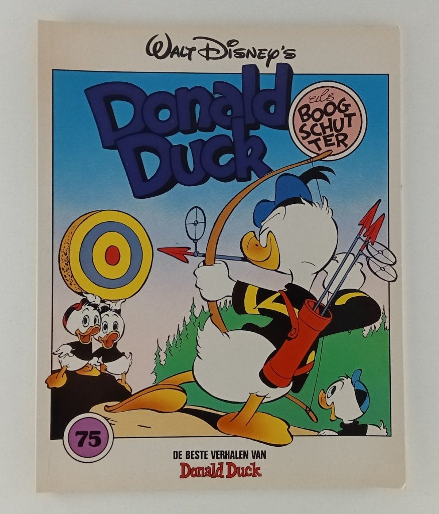 Donald Duck als boogschutter / Deel 75, Eén stripboek, Verzenden, Gelezen