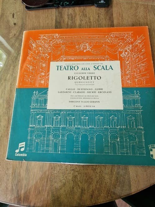 Giuseppe Verdi - Rigoletto (Columbia LP) - Klassieke Opera, Cd's en Dvd's, Gebruikt, Verdi, Opera of Operette, Ophalen of Verzenden